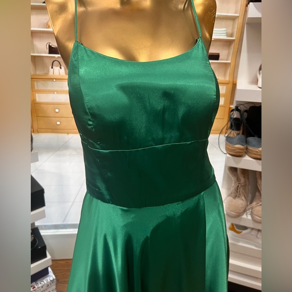 Aqua Gown NWOT. - Picture 2 of 9